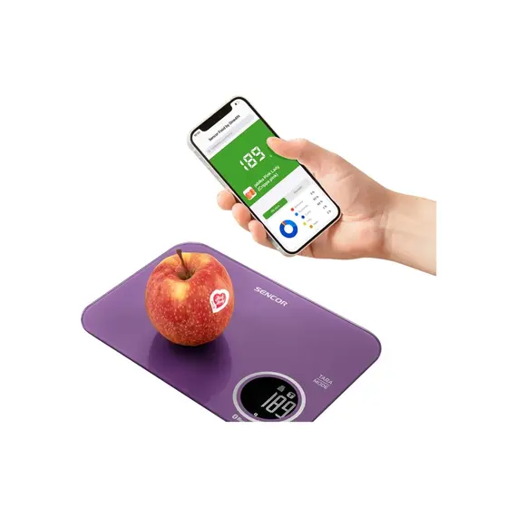 სამზარეულოს სასწორი Sencor SKS 7073VT Smart Kitchen Scale , 5 image - Primestore.ge