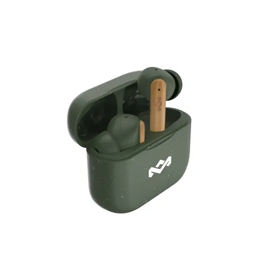 ყურსასმენი House of Marley Little Bird TWS Exec Earbuds Green - (EM-JE123-GR) , 6 image - Primestore.ge