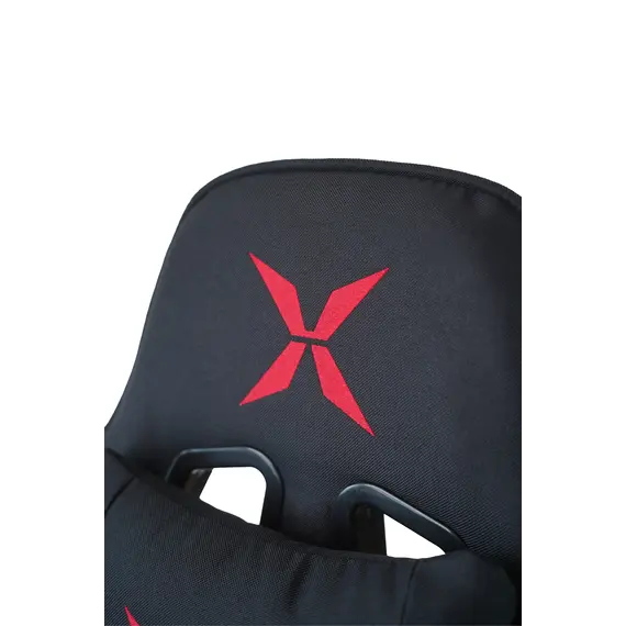სათამაშო სავარძელი Vertex Turu Gaming Chair Black Fabric , 7 image - Primestore.ge
