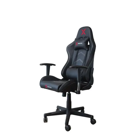 სათამაშო სავარძელი Vertex Illidan Gaming Chair RGB Black PU , 3 image - Primestore.ge