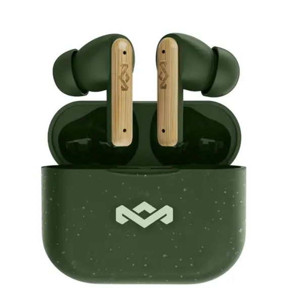 ყურსასმენი House of Marley Little Bird TWS Exec Earbuds Green - (EM-JE123-GR) , 2 image - Primestore.ge