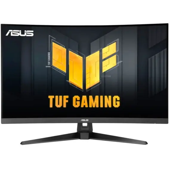 მონიტორი Asus TUF Gaming VG32WQ3B 31.5&quot; QHD Curved VA 180Hz 1ms 2xHDMI DP Built-In Speaker - 90LM0AP1-B01171  - Primestore.ge