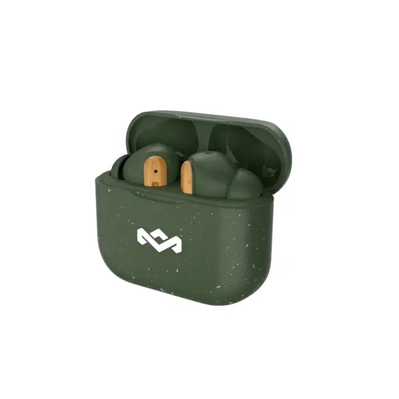 ყურსასმენი House of Marley Little Bird TWS Exec Earbuds Green - (EM-JE123-GR) , 7 image - Primestore.ge
