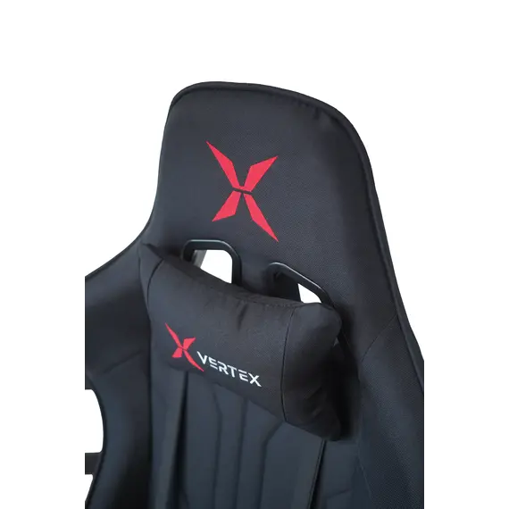 სათამაშო სავარძელი Vertex Turu Gaming Chair Black Fabric , 5 image - Primestore.ge