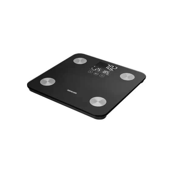 სასწორი Sencor SBS 6026BK Body Fat Monitor Scale , 7 image - Primestore.ge