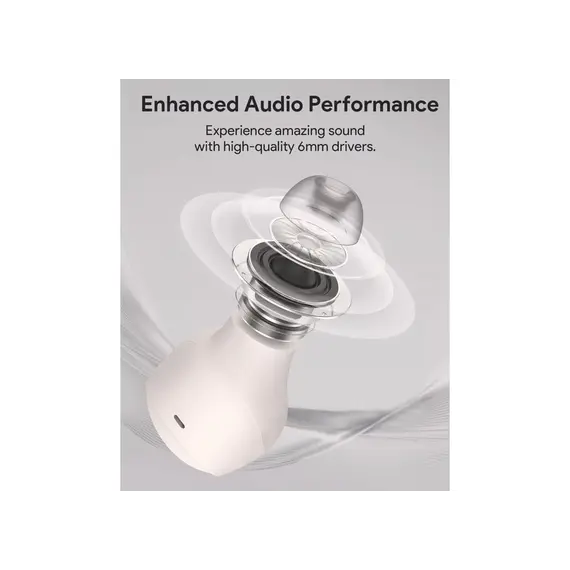 ყურსასმენი Aukey EP-M3A Move Vibe Wireless Earbuds - White , 8 image - Primestore.ge