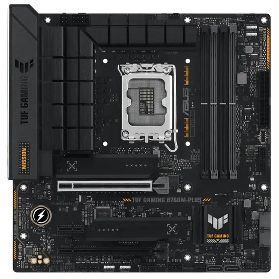 დედა დაფა Asus TUF GAMING B760M-PLUS 4DDR5 LGA1700 - 90MB1ES0-M1EAY0 , 2 image - Primestore.ge
