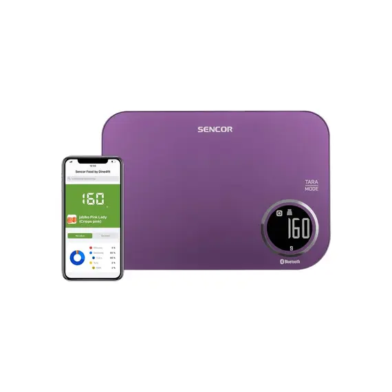 სამზარეულოს სასწორი Sencor SKS 7073VT Smart Kitchen Scale , 2 image - Primestore.ge