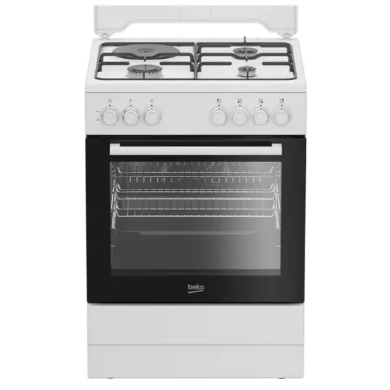 გაზქურა Beko FBE63131WCS , 2 image - Primestore.ge