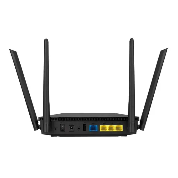 როუტერი Asus RT-AX53U AX1800 Dual Band WiFi 6 Router Black - 90IG06P0-MO3510 , 7 image - Primestore.ge