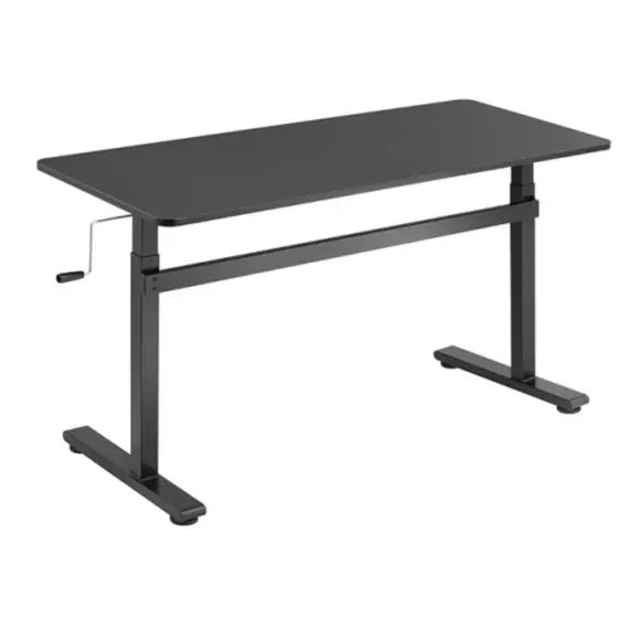 სათამაშო მაგიდა Vertex VX-MSSD-02B Affordable Manual Sit-Stand Desk Black , 6 image - Primestore.ge