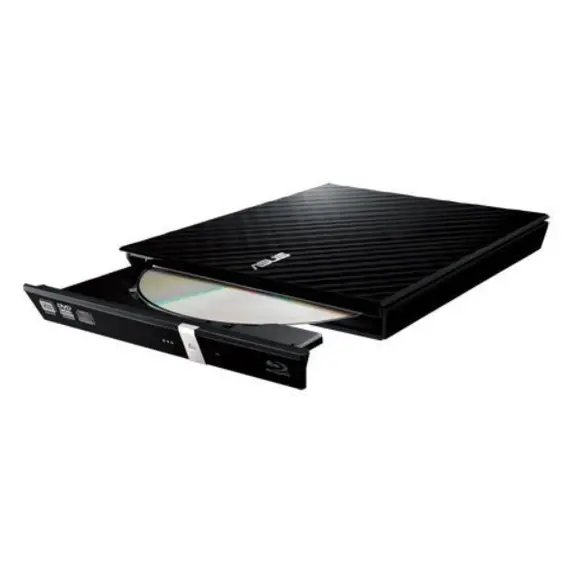 დისკის წამკითხველი Asus SDRW-08D2S-U LITE DVD±R/RW Black - 90-DQ0435-UA221KZ , 4 image - Primestore.ge