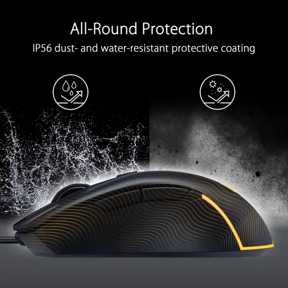 მაუსი Asus TUF Gaming M3 Gen II Gaming Mouse Black - 90MP0320-BMUA00 , 8 image - Primestore.ge