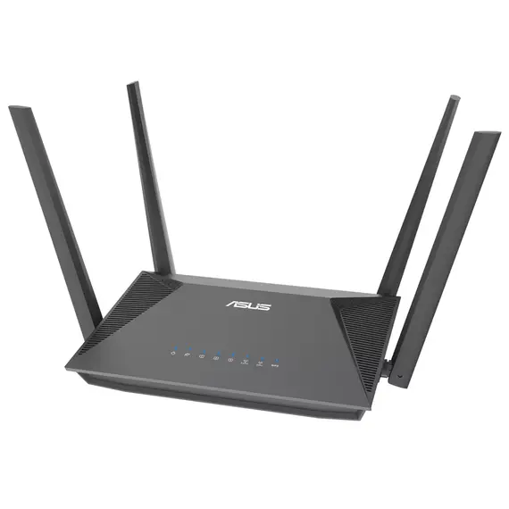 როუტერი Asus RT-AX52 AX1800 Dual Band WiFi 6 Extendable Router - 90IG08T0-MO3H00 , 5 image - Primestore.ge