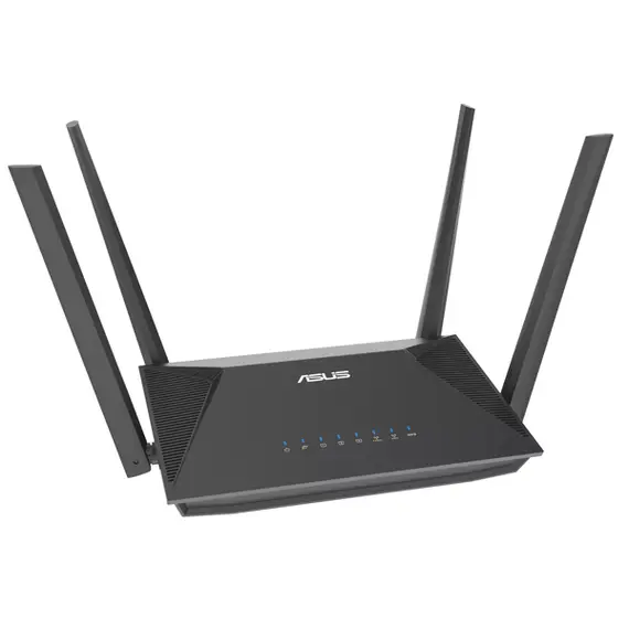 როუტერი Asus RT-AX52 AX1800 Dual Band WiFi 6 Extendable Router - 90IG08T0-MO3H00 , 3 image - Primestore.ge