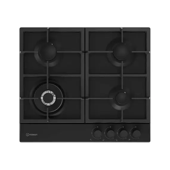 გაზქურის ზედაპირი Indesit THPM 642 WS/BL/I  - Primestore.ge