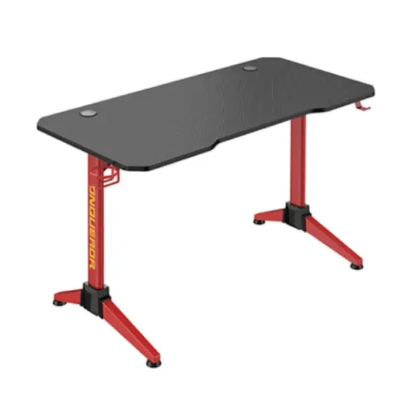 სათამაშო მაგიდა Vertex VX-GD-01BR Conqueror Gaming Desk Black/Red , 2 image - Primestore.ge