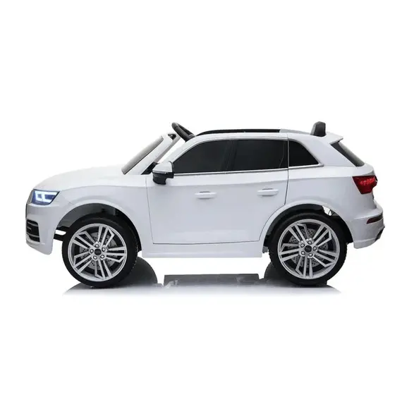 საბავშვო ელექტრო მანქანა Audi Q5B-W/ 2 ადგილიანი.კაუჩუკის საბურავით,რბილი სკამით , 5 image - Primestore.ge
