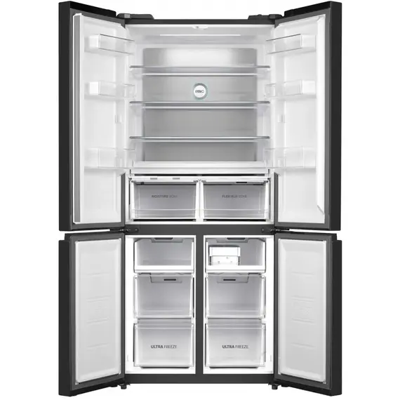 მაცივარი Toshiba GR-RF610WE-PGS(22) 457L, A+, No Frost, Refrigerator, Black , 5 image - Primestore.ge