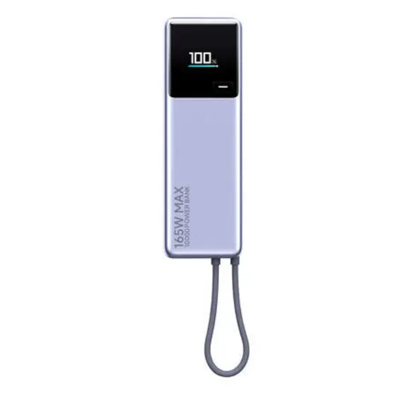 პორტატული დამტენი Xiaomi 165W Power Bank 10000mAh Integrated Cable , 2 image - Primestore.ge