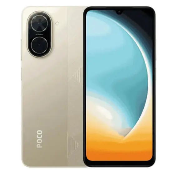 მობილური ტელეფონი Xiaomi Poco C71 Dual Sim 3GB RAM 64GB LTE Global Version Gold  - Primestore.ge