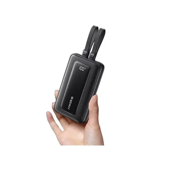 პორტატული დამტენი Anker Powerbank 10000mAh 30W C-L A1680 Black , 3 image - Primestore.ge