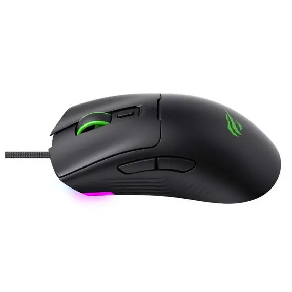 მაუსი Havit Gaming Mouse HV-MS966 Black/Green , 6 image - Primestore.ge