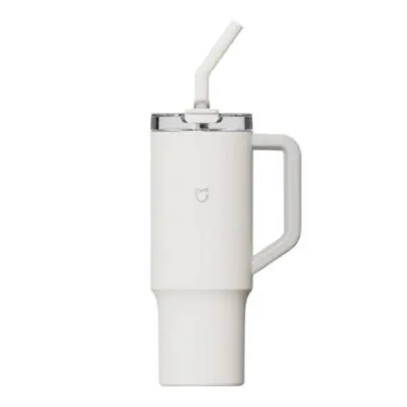 თერმო ჭიქა Xiaomi Straw Mug White  - Primestore.ge