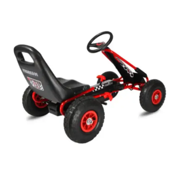 ბავშვთა პედლებიანი რკინის კარტინგი A-15-RED , 3 image - Primestore.ge