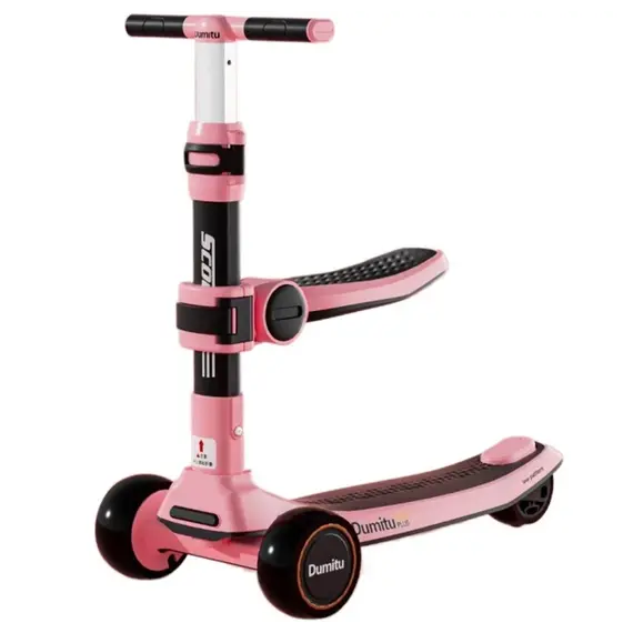 საბავშვო სკუტერი Dumitu plus 006SKU-PINK  - Primestore.ge