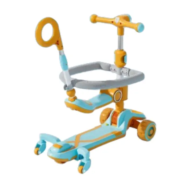 საბავშვო სკუტერი ხელის მოსაკიდით 338SKY , 2 image - Primestore.ge