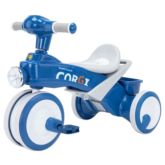 საბავშვო სამთვალა ველოსიპედი 5118V-BLU , 2 image - Primestore.ge