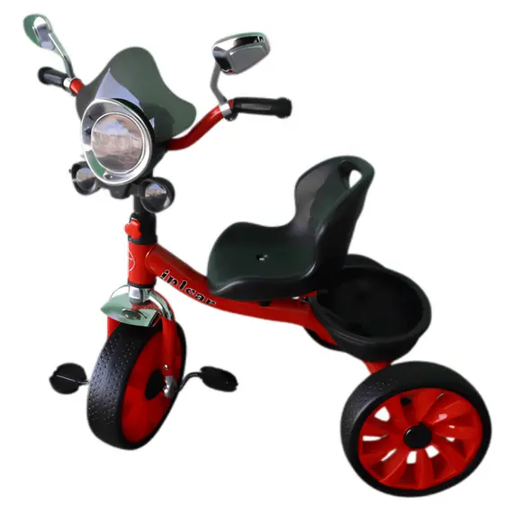 საბავშვო სამთვალა ველოსიპედი 610-RED , 2 image - Primestore.ge