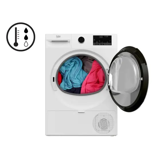 სარეცხის საშრობი Beko B3T43230 b300 , 11 image - Primestore.ge