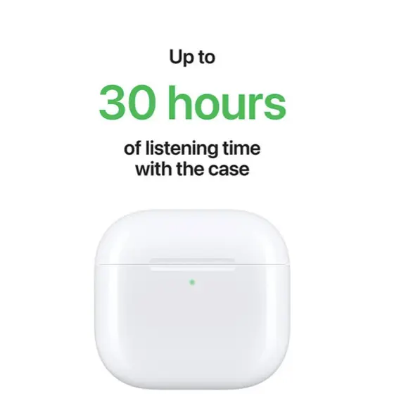 ყურსასმენი APPLE AirPods 4/MXP63ZE/A , 8 image - Primestore.ge