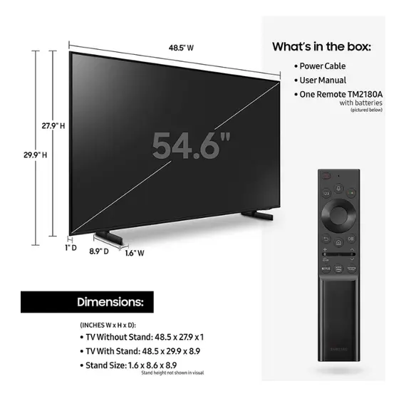 ტელევიზორი SAMSUNG UE55U8000FUXRU , 3 image - Primestore.ge