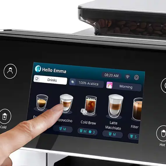 ყავის აპარატი DELONGHI ECAM630.55.SM , 3 image - Primestore.ge