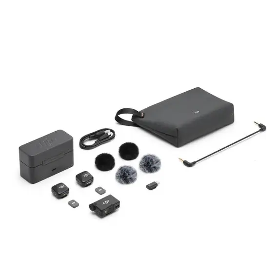 მიკროფონი DJI MIC MINI (2 TX + 1 RX + CHARGING CASE) , 4 image - Primestore.ge