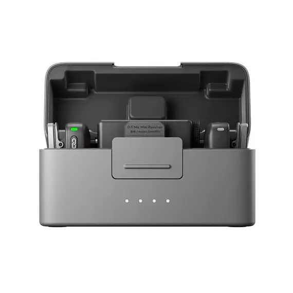 მიკროფონი DJI MIC MINI (2 TX + 1 RX + CHARGING CASE)  - Primestore.ge