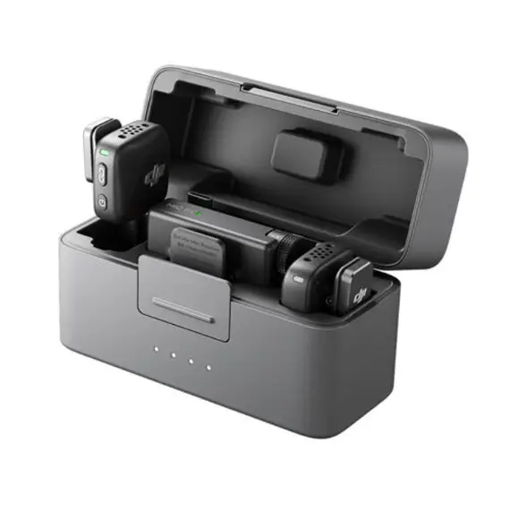 მიკროფონი DJI MIC MINI (2 TX + 1 RX + CHARGING CASE) , 3 image - Primestore.ge