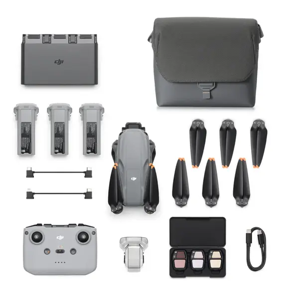 დრონი DJI Air 3S Fly More Combo (DJI RC-N3) , 2 image - Primestore.ge