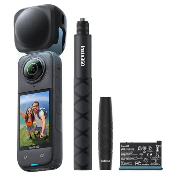 სპორტული კამერა INSTA360 X4 TRAVEL BUNDLE  - Primestore.ge