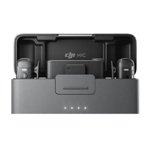მიკროფონი DJI Mic 2 (2 TX + 1 RX + Charging Case) , 2 image - Primestore.ge