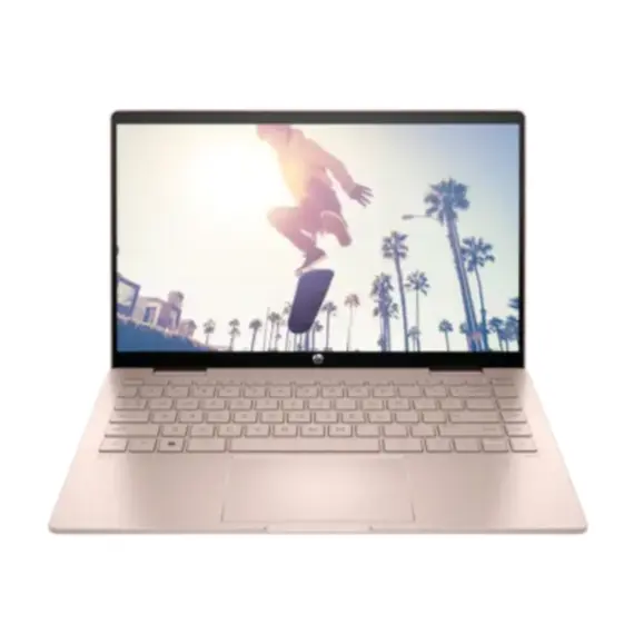 ნოუთბუქი HP Pavilion 14x360 Touch/14.0 FHD  Core 5-120U 16GB 512GB  Intel Integrated Graphics Pale Rose Gold  - Primestore.ge