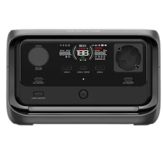 პორტატული კვების წყარი EcoFlow River 3 Plus  - Primestore.ge