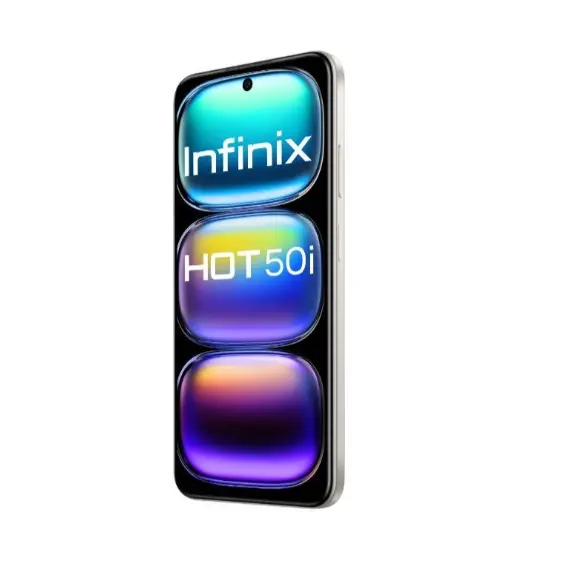 მობილური ტელეფონი Infinix Hot 50i 4GB/128GB Titanium Grey , 3 image - Primestore.ge