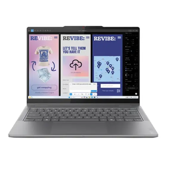 ნოუთბუქი Lenovo Yoga 7 2-in-1 14 WUXGA OLED Touch Core Ultra 7 256V 16GB 512GB SSD Integrated Arc Graphics Luna Grey  - Primestore.ge