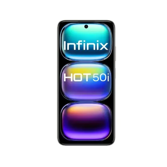 მობილური ტელეფონი Infinix Hot 50i 4GB/128GB Titanium Grey , 2 image - Primestore.ge