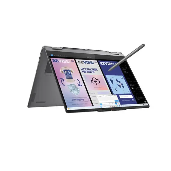 ნოუთბუქი Lenovo Yoga 7 2-in-1 14 WUXGA OLED Touch Core Ultra 7 256V 16GB 512GB SSD Integrated Arc Graphics Luna Grey , 5 image - Primestore.ge