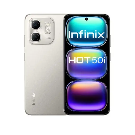 მობილური ტელეფონი Infinix Hot 50i 8GB/256GB Titanium Grey  - Primestore.ge